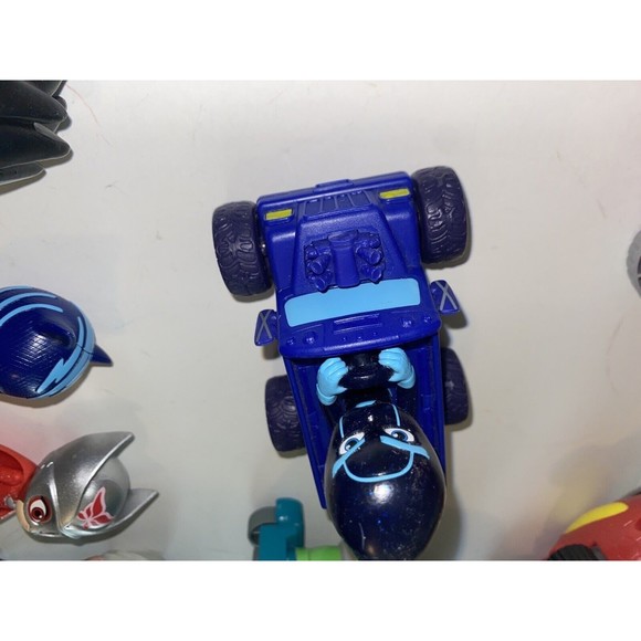 PJ Masks Catboy Owlette Gekko Figure Toy Lot Vehicles Night Ninja Owlet - Picture 7 of 16